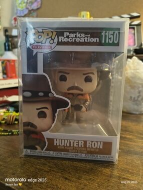 Parks and Recreation Hunter Ron Funko Vinyl Figure — Orange and Brown